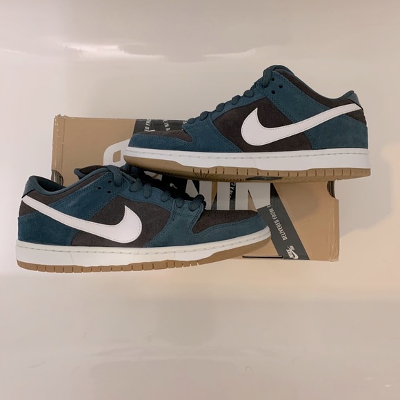 Nike SB Dunk Low Slate Blue Sz 9 DS RARE 🔥🔥🔥 - Picture 2 of 6